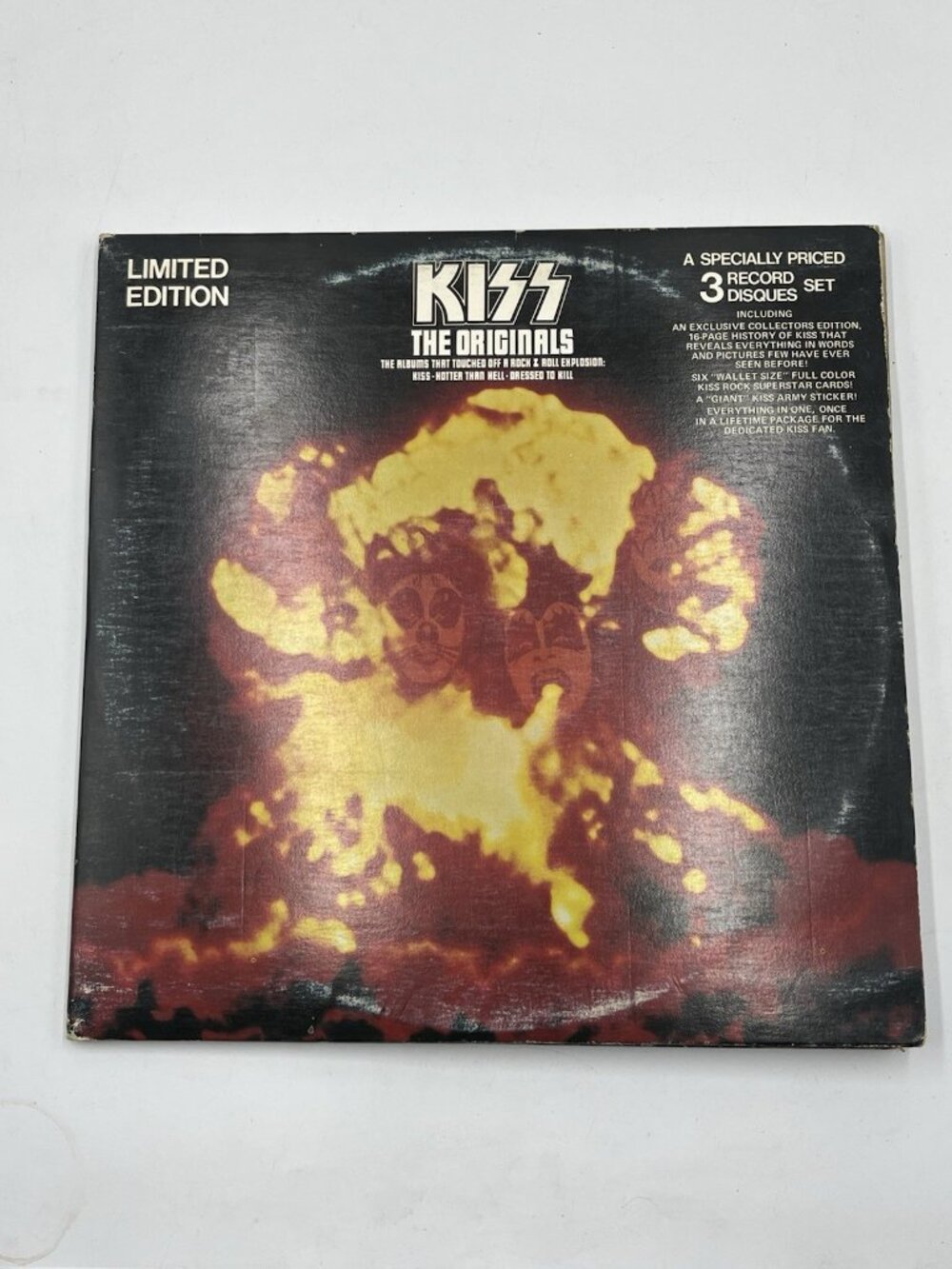 1976 KISS The Originals Vinyl Record LP with Inserts. Limited Edition ✅